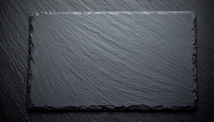 Dark slate rectangular slab