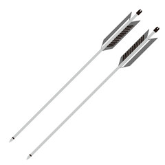 弓道の甲矢と乙矢