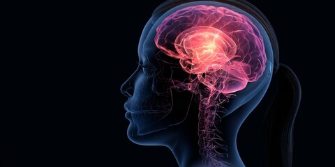 Neuroscience insights neural activity & brain function research infographic