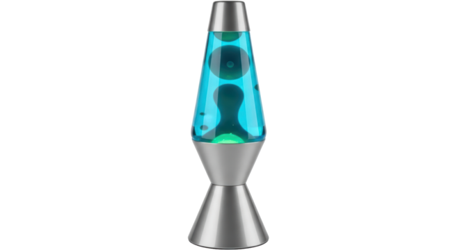 Isolated Lava Lamp