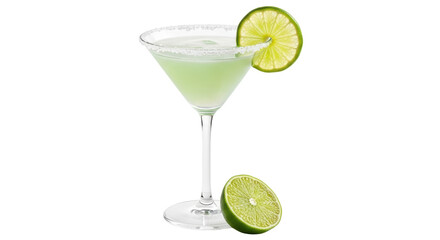 Isolated Margarita Cocktail