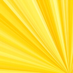 Radiating yellow stripes