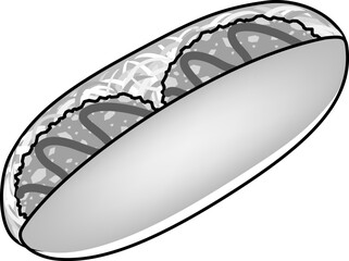 コロッケパンのアイコン