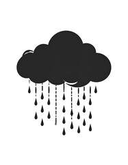 Rain cloud graphic