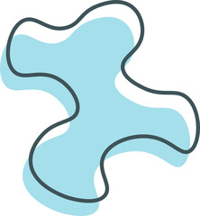 Abstract Colorful Blob Shapes