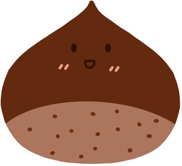 illustration of a chestnut