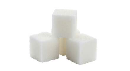 Isolated Sugar Cubes