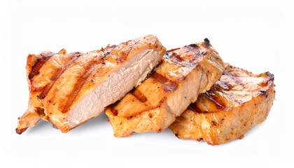 Grilled chicken breast sliced