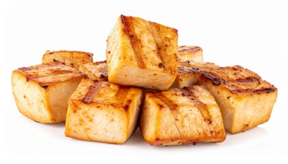 grilled chicken cubes