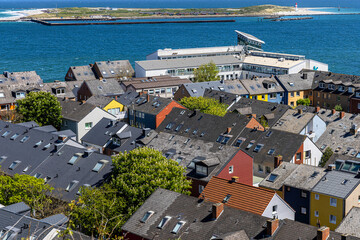 Germany. Helgoland (Heligoland), small island in the Wadden Sea (part of North Sea). There is D&uuml;ne, smaller island in the background