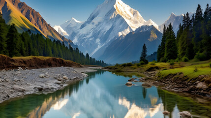 Fototapeta premium mount cook national park