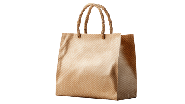 A reusable shopping bag made from natural materials, embodying sustainable practices for the modern consumer.
