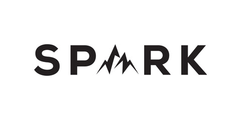 Spark Vector Logo Graphic Icon