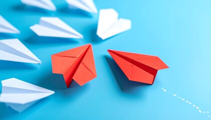 Paper planes, leadership