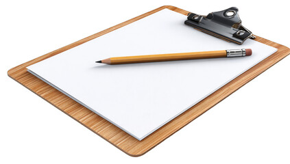 Blank clipboard with pencil (1)