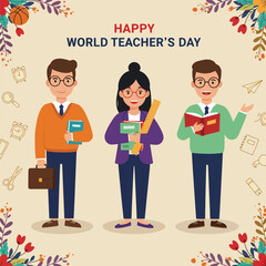 Happy World Teachers Day Celebration with Educators