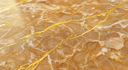 gold marble with white veins, elegant natural stone, polished slab for minimalist countertops, sophisticated wall features, and sleek interior design

