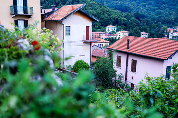 Street and buildings in Italy