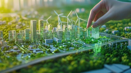 Sustainable urban design model