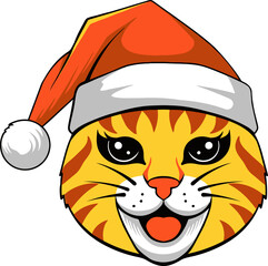 Adorable Cat Cartoon Character