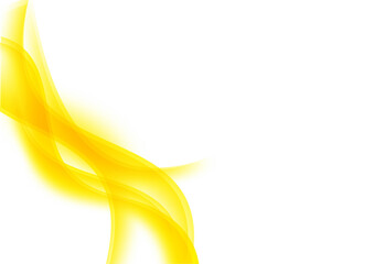 YELLOW ORANGE CURVE WAVE ABSTRACT BACKGROUND DESIGN