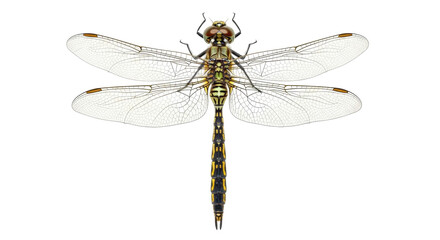 Isolated Dragonfly