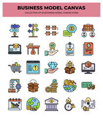 Business Model Canvas Icons: A Strategic Planning Guide