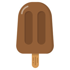 Chocolate Popsicle Icon