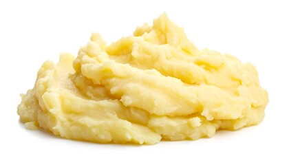 Creamy mashed potatoes pile