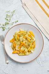 Fennel and orange salad