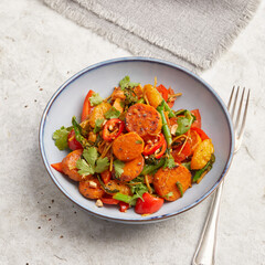 Sweet potato and broccoli