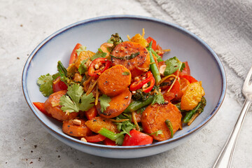 Sweet potato and broccoli