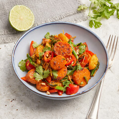 Sweet potato and broccoli