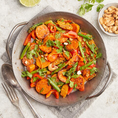 Sweet potato and broccoli