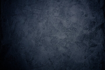 Painted textured black background. Black paints art texture.