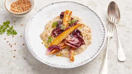 Buckwheat risotto