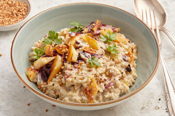 Buckwheat risotto
