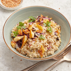 Buckwheat risotto