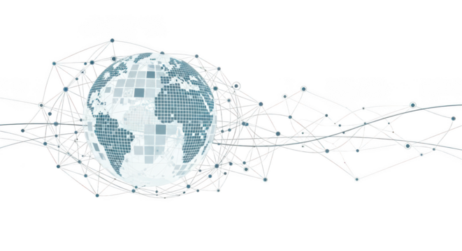 Global Network Connection Abstract