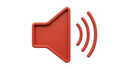 Isolated Sound Volume Icon