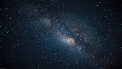 Starry Night Sky with Twinkling Stars