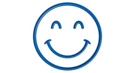 Fototapeta premium Isolated Smile