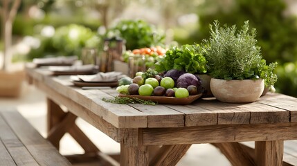 Farmers market scene in a vibrant town square 