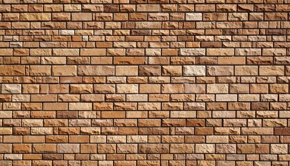 Fototapeta premium Tan brick wall texture