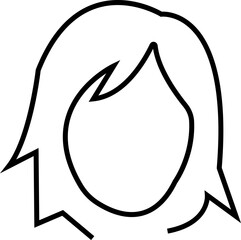 Hair Style Icon, Featuring Haircut, Salon, Beauty, Fashion, Barber Tools, Comb, Scissors, Blow Dryer, Curler, Straightener, and Grooming Symbols in Vector Style, beauty style fashion silhouette