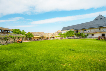 Fortress  Sumeg or Sümeg castle in Hungary near balaton lake in Sumeg