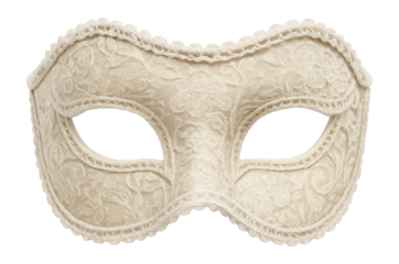 Mask with a Victorian theme and sophisticated lace