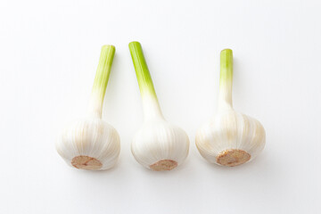 にんにく　白バック