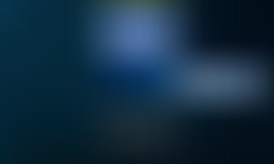 Abstract dark blue background with soft glowing light effects