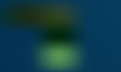 Abstract glowing light emanating from deep blue darkness